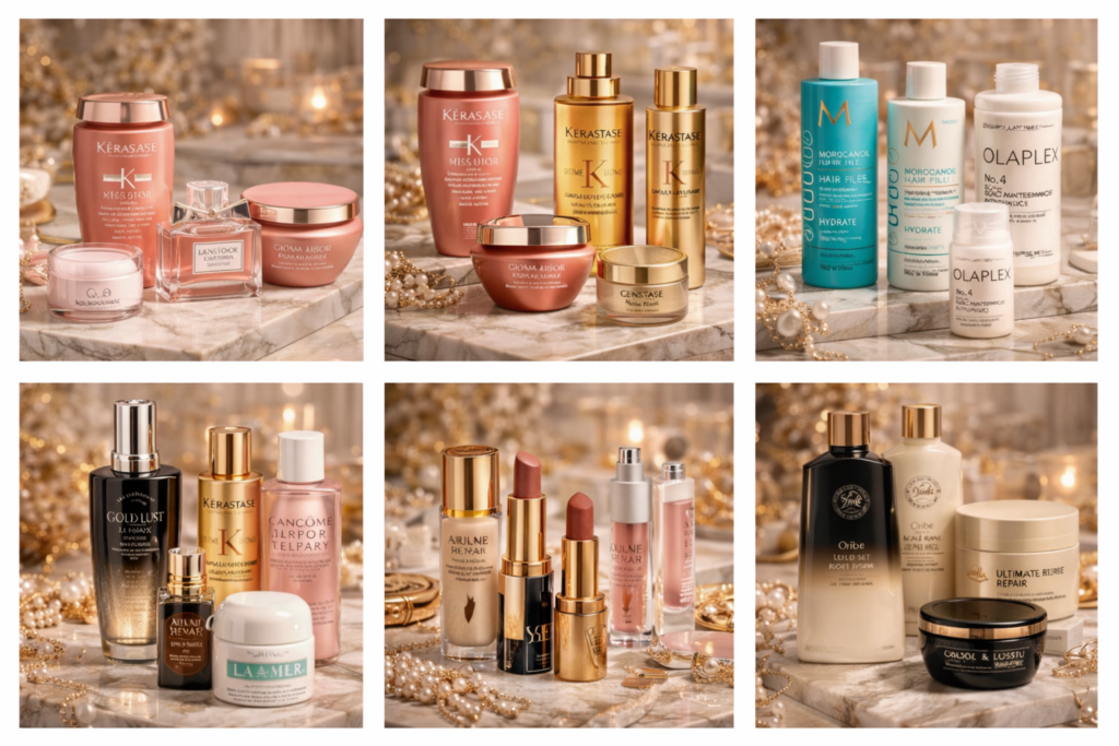 produtos de luxo para cabelos e pele (1)